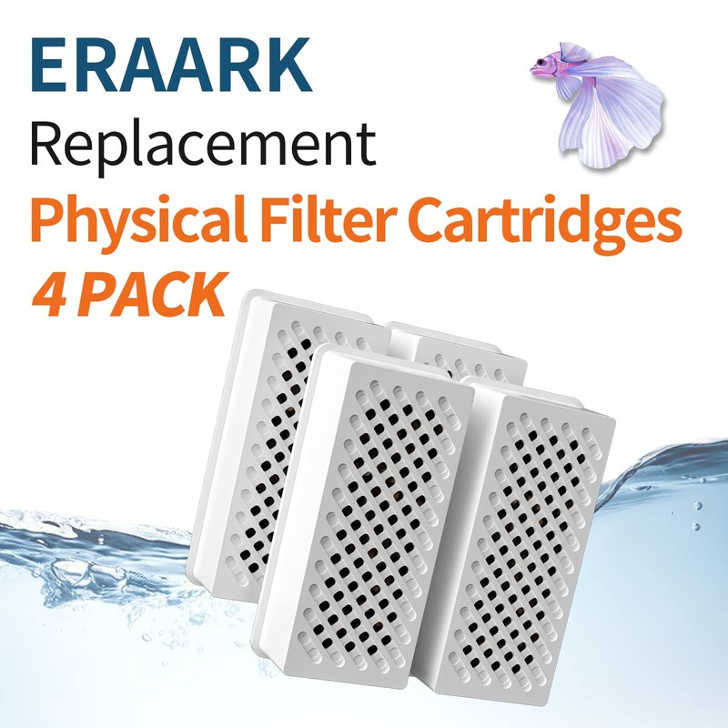 ERAARK Filter Media Replacement Physical Filter cartridges Smart Fish Tank