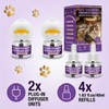 Egdusns Cat Calming Diffuser Kit with 2 Diffusers and 4
