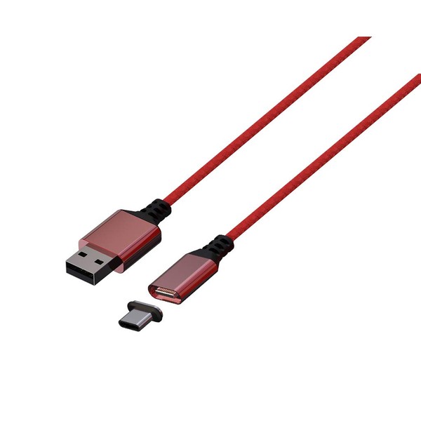 Konix Mythics Magnetisches Ladekabel 2 m Typ A bis C