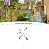 Seagull Garden Spinner, Plastic Wind Spinners Outdoor Animal Whirligig Windmill