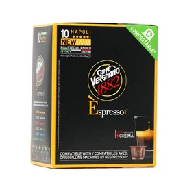 Caffe Vergnano - Napoli Espresso Coffee, 10 x 5g Capsules
