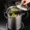 Asparagus Pot, Stainless Steel Asparagus Steamer Pot & Spaghetti Pasta