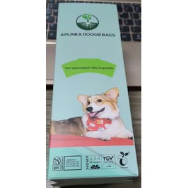 Dog Poop Bags | 180 bags | ASTM D6400 compliant | Unscented