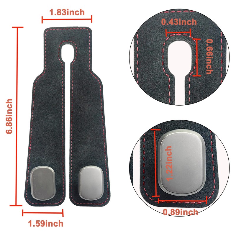 Amelity Car Seat Back Storage Hook, Car Purse Hook, Car