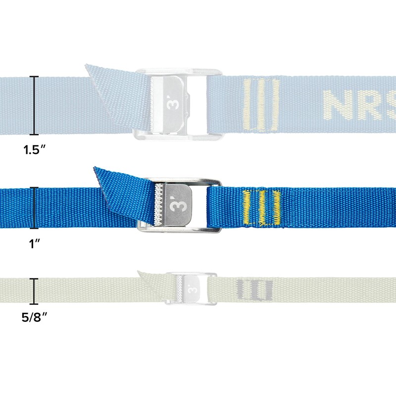 NRS 1" Heavy Duty Tie Down Strap – 2 Pack