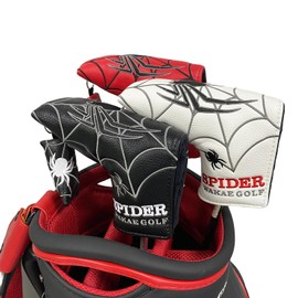 wakae Putter Cover Pin Type Spider Putter Cover Fits Scotty Cameron Odyssey Magnetic Closure (White)