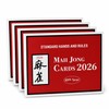 2026 Mahjong Rules & Hands Reference Cards for Game Night