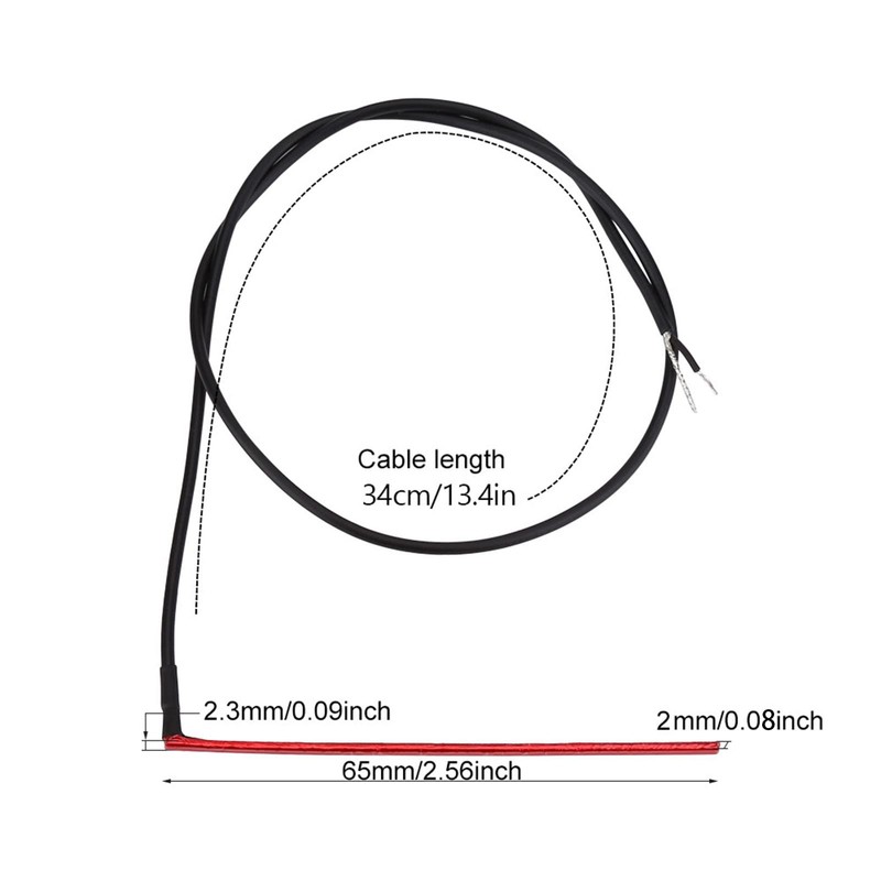 Ultrathin Guitar Piezo Under-Saddle Pickup Sticks Transducer High Sensitive for