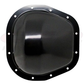 1986-UP Compatible/Replacement for FORD STERLING (F-250-F-350-EXCURSION) BLACK STEEL REAR DIFFERENTIAL COVER - 12 BOLT W/ 10.5" RING GEAR