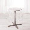 Linie Décor Garden Tischdecke, PVC, weiß, 180 cm Durchmesser