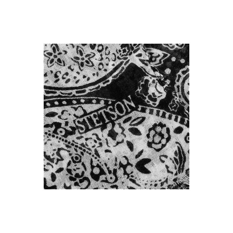 Stetson Paisley Summer Scarf - Scarf Made of 100% Light
