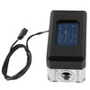 PC Water Cooling Thermometer, Smart LCD Flow Rate Temperature Detection,