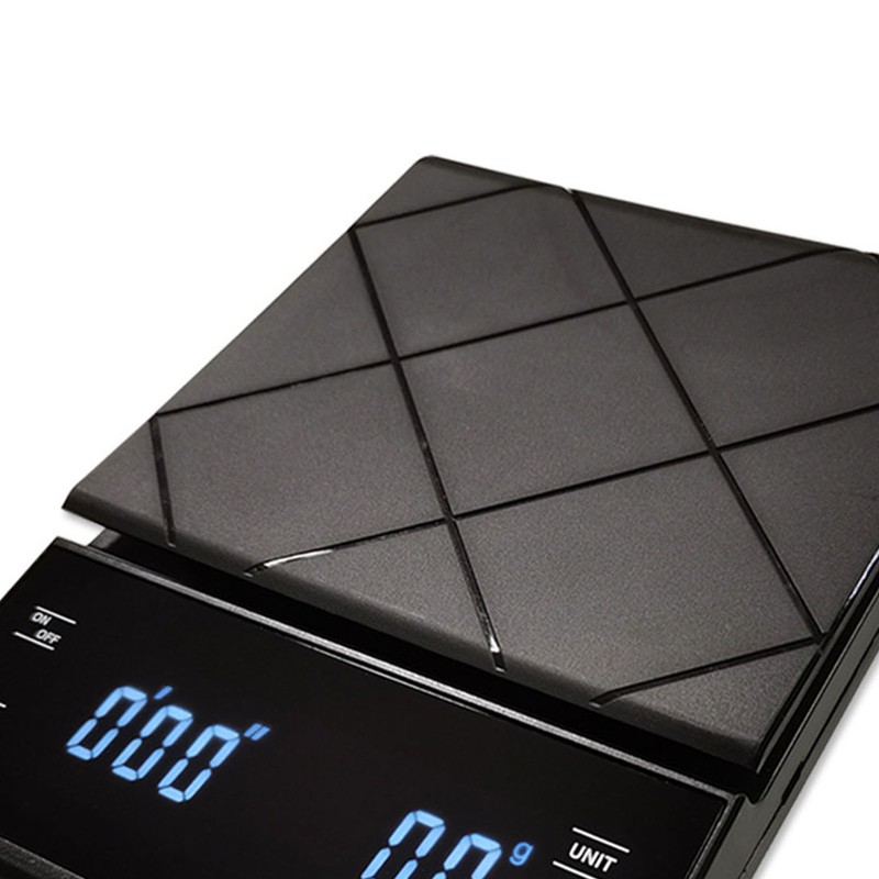 Coffee Electronic Scale with Timer Household Kitchen Baking Weighing LED