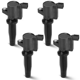 Hurotoms 4PCS Ignition Coil Pack Compatible with Ford Mazda Mercury Escape Focus Transit Connect Mariner 2.0L 2.3L, Replace for DG507 DG541 C1453 4M5G-12A366-BC FD505, Black