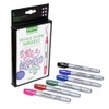 Crayola Metallic Outline Paint Markers, Assorted Colors, Art Supplies, 6