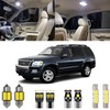 Xpismii 12 Piece 6000K White Explorer Interior LED Lights Kit
