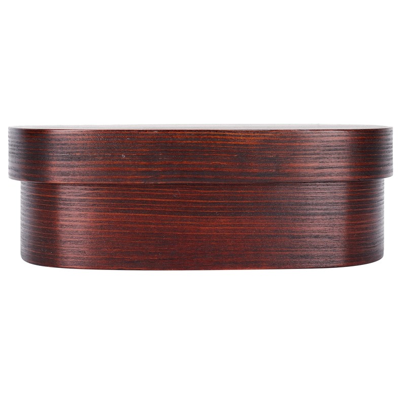 Wooden Lunch Box Portable Food Container Tablewares for Home Office