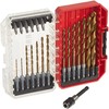 CRAFTSMAN Drill Bit Set/ Screwdriver Set 21-Piece Titanium New Sealed