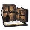 Generic Leather Bible Cover for Men/Large Bible Case/Book Carrying Case