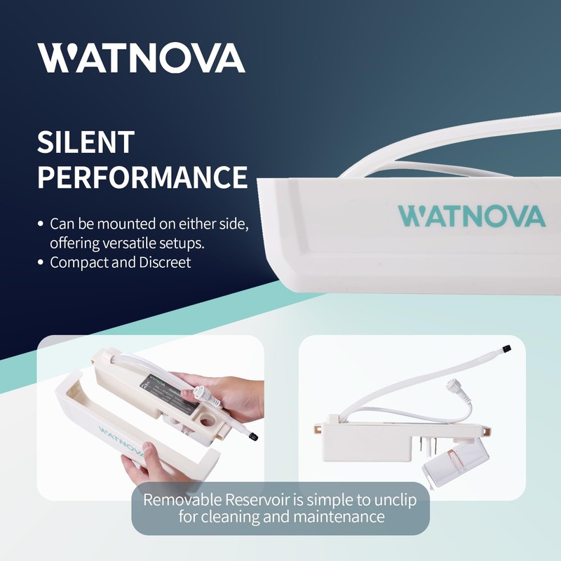 Watnova Automatic Undermount Mini Split Condensate Pump, 10GPH, 37ft, 100-230V~,