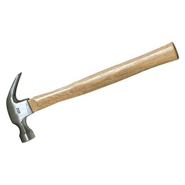 Dapetz ® Hardwood Claw Hammer - 8Oz (227G) Strong Forged Steel Nail Pulling DIY. Forged Steel Polished Head and Also Polished Striking Face for Fixing & Removing Nails