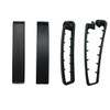 MYIW Outdoor Hunting Combat Webbing Belt Clips,Canvas Fabric Belts Clamps,Black