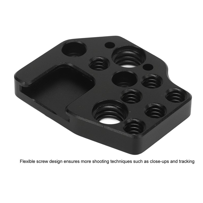 Aluminum Alloy Quick Release Plate with 1/4 Inch Hole 3/8