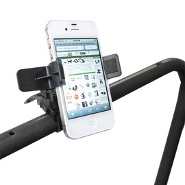 ChargerCity Strap Lock Golf Trolley Cart Pole Holder Mount for Garmin Approach G7 G80 Golf Buddy Tour World Platinum Izzo Swami Max 6000 Vibe Kiss SkyCaddie Touch SGX MX+ Ragefinder GPS