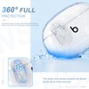 for Beats Studio Buds/Studio Buds Plus Case Cover Clear 2021/2023