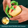 Upgraded Handheld Apple Peeler, Fruit Peeler Kitchen Gadgets For Pear