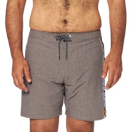 Hurley Men's M Phtm Fastlane AC Heather 18' Board Shorts