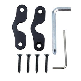 Sun Visor Repair Kit Aluminum Alloy Sun Visor Repair Kit Heavy Duty Visor Mounting Clips Compatible with Jeep Wrangler JK 2018/ JL/Wrangler 2018-2023/ Gladiator 2020-2023