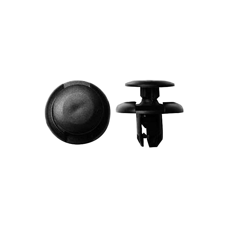 Boston BC5117 Automotive Parts Push Rivets Black 10 per Bag