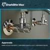 SharkBite Max 1/2 x 1/2 Inch MIP Angle Stop Valve,
