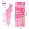 Geoyien Urinella for Women, Disposable Urinal Funnel Female Urinal, Pink,