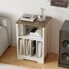 ChooChoo Record Player Stand, Vinyl Record Storage Cabinet, Turntable Stand