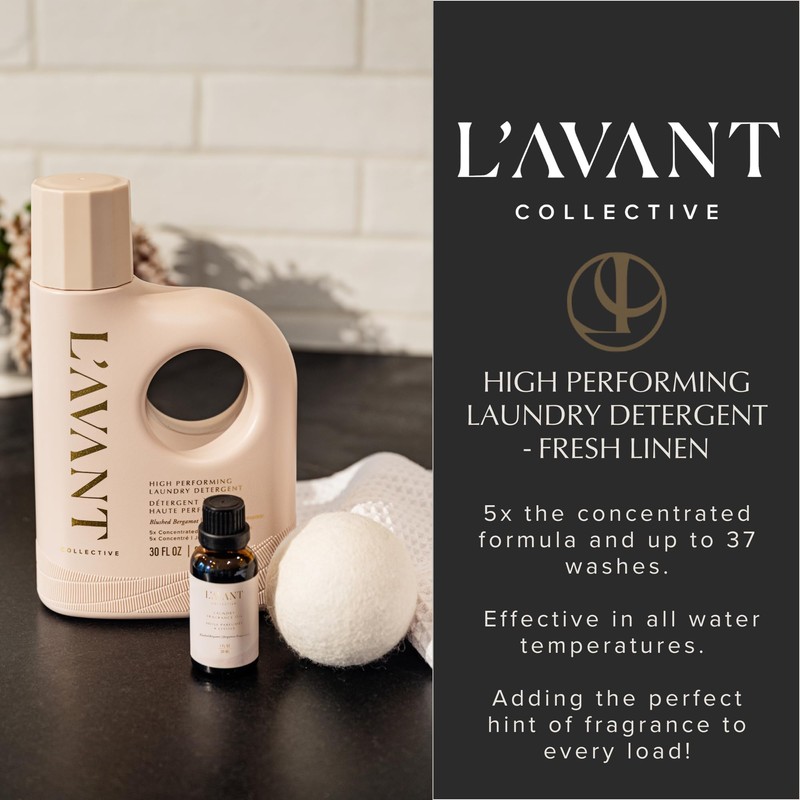 L'AVANT Collective High Performing Laundry Detergent Soap | Luxury Cleaning