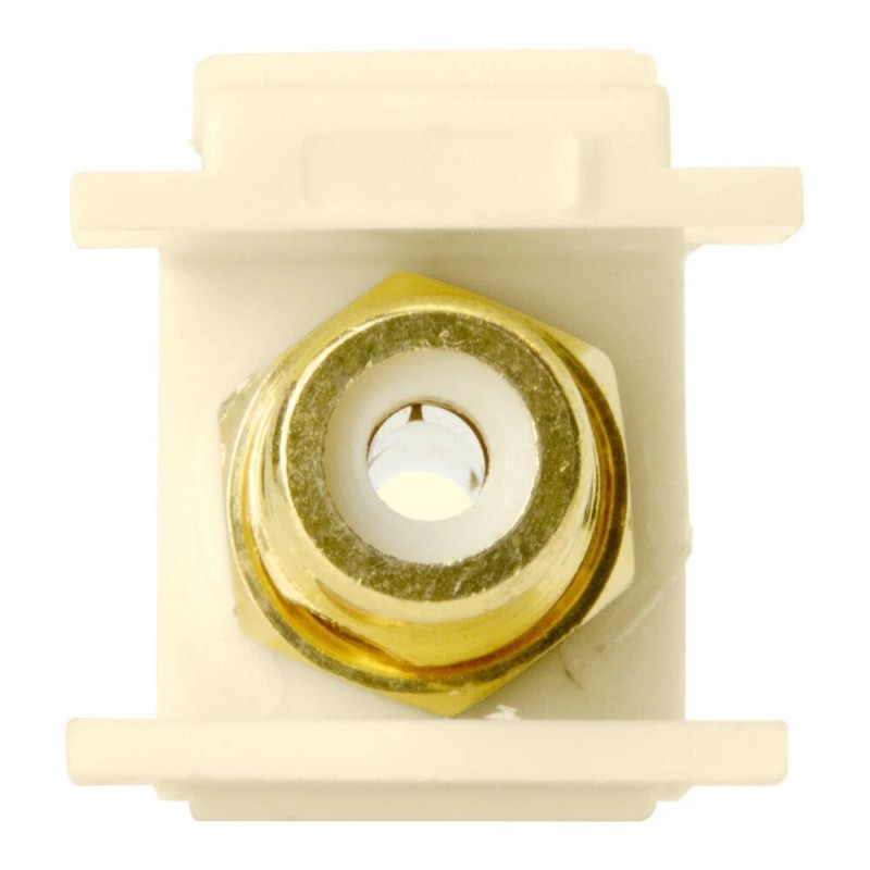 Skywalker RCA Female to RCA Female Keystone Jack Insert (Yellow