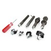 Amonk 9-Piece Drain Snake Drill Attachment Heavy-Duty Drain Cleaning Set