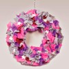 INNSPIRO Corona piatta in porex diametro 25 cm. Forme geometriche,