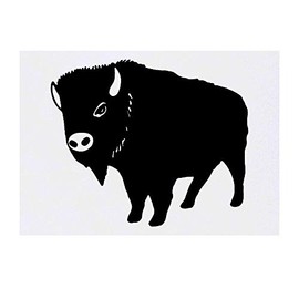 'Bison' Temporary Tattoo - Water Resistant, Skin-Safe, Non-Toxic Transfer (TO00029244)