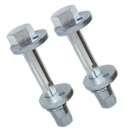 Rear Toe Link Alignment Bolts Kit 6508486AA, for Chrysler 200 Sebring, for Dodge Journey Avenger Caliber Durango, for Jeep Patriot Compass Grand Cherokee, 06508486AA,Lateral Arm Mount Bolt 2PCS