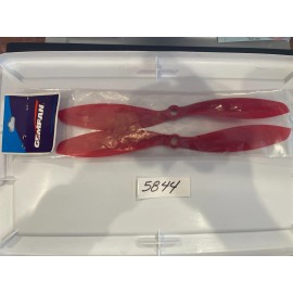 Unbranded NEW DRONE PART PACK OF 2 9'' RED GEMFAN PROPS #55288