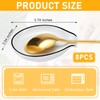 Irenare 8 Pcs Ceramic Spoon Rest for Stove Top 3.74