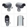 Relaxdays 2 x Dummy Camera Security Kit CCD Camera with