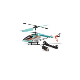 Carrera - 370501053-2.4 GHz Storm One I Helicopter with Aluminium Fuselage I High Quality Coaxial Rotor Control I Gyro System I Automatic Altitude Assist with Auto Start & Landing Function
