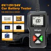 Nilight Car Battery Tester 6V 12V 24V Accurate Digital Auto