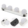 Outanaya Portable Led Light， Makeup Mirror Lighting up Bathroom Suction