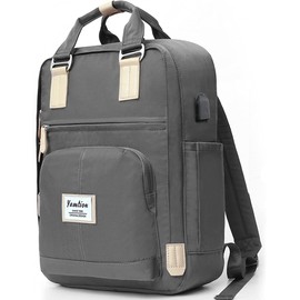 YAMTION Backpack Men and Women, School Backpack Teenagers, Computer Backpack for 15.6 Inch Laptop, College Backpack Daypack for Work,Rucksack for Boys and Girls