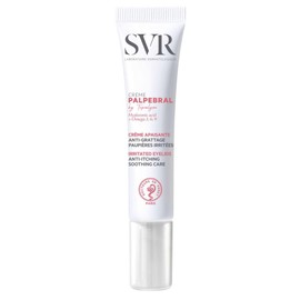 SVR Palpebral Crema para Párpados y Contorno de Ojos Sensibles, Secos e Irritados 15 ml